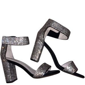 Jeffrey Campbell Silver Women's Hells Sz 9